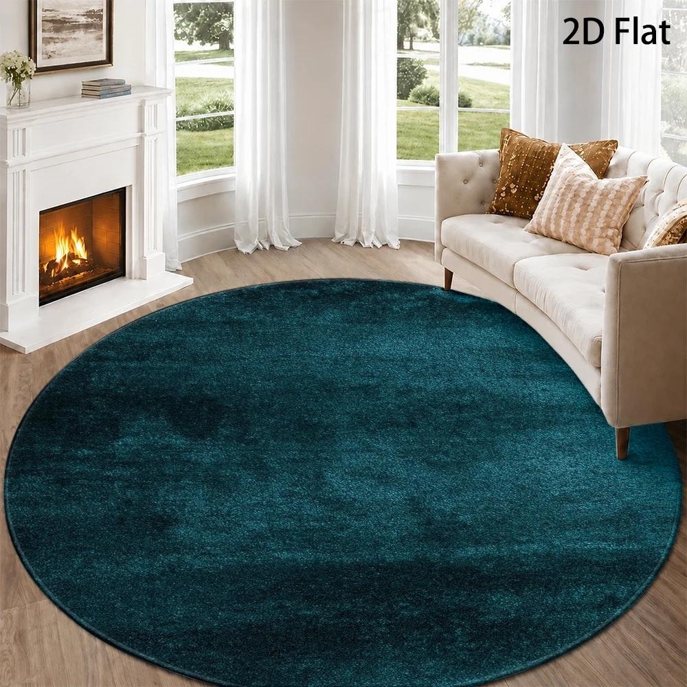 Teal City Map Round Rug Vintag - огляд і ціна Commercial Road Printing