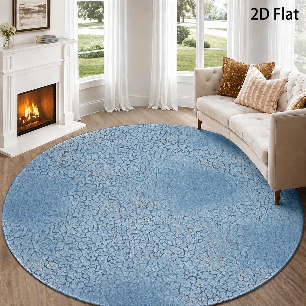 Teal City Map Round Rug Vintag - огляд і ціна Commercial Road Printing