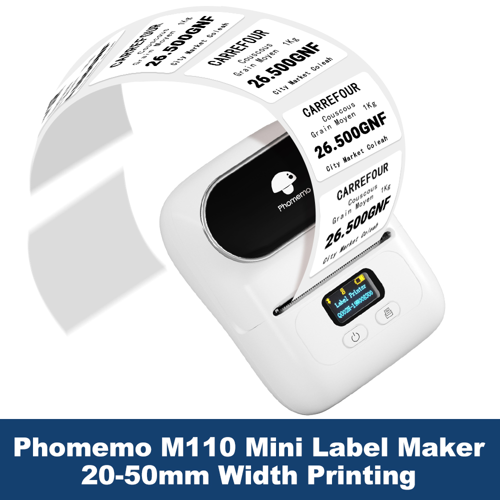 Phomemo Label Printer M110 Lab - огляд і ціна Commercial Label Printing Machine