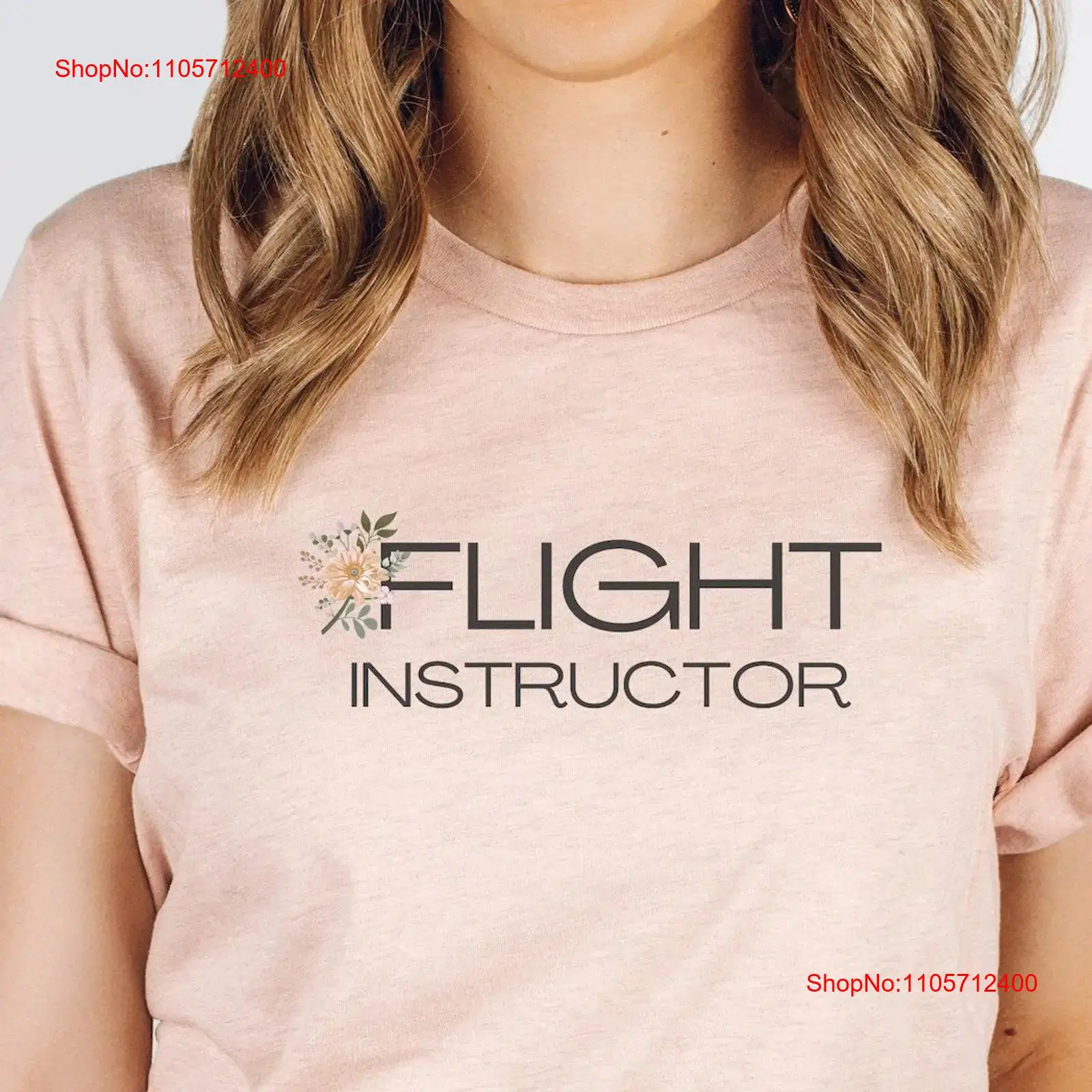 Floral Flight Instructor T Shi - огляд і ціна Commercial Printing And Graphics