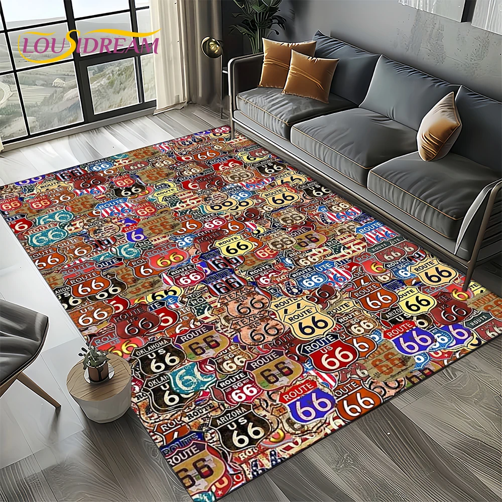 Route 66 Retro America Histori - огляд і ціна Commercial Road Printing