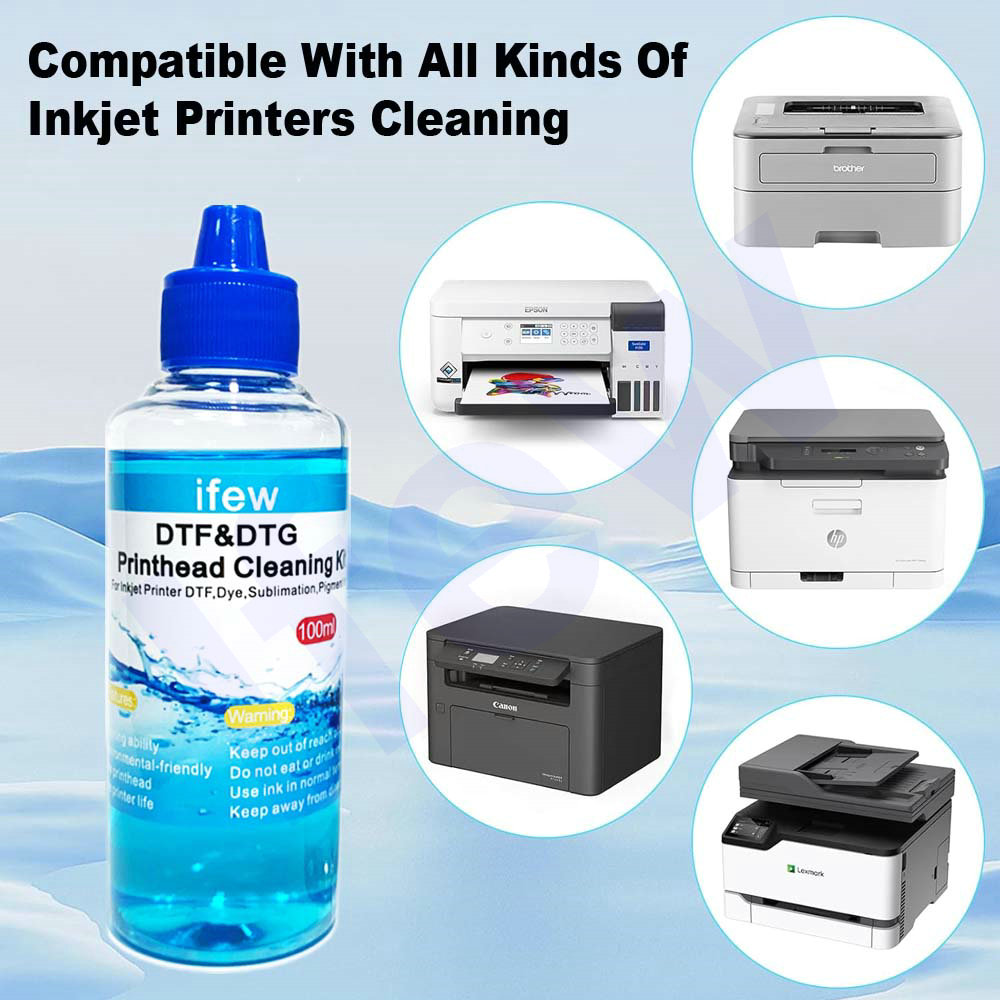 100ML Inkjet Printer Head Clea - огляд і ціна Dtf Powder Shaker