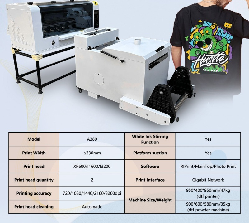 30cm A3 DTF Printer Dual XP600 - огляд і ціна Dtf Powder Shaker