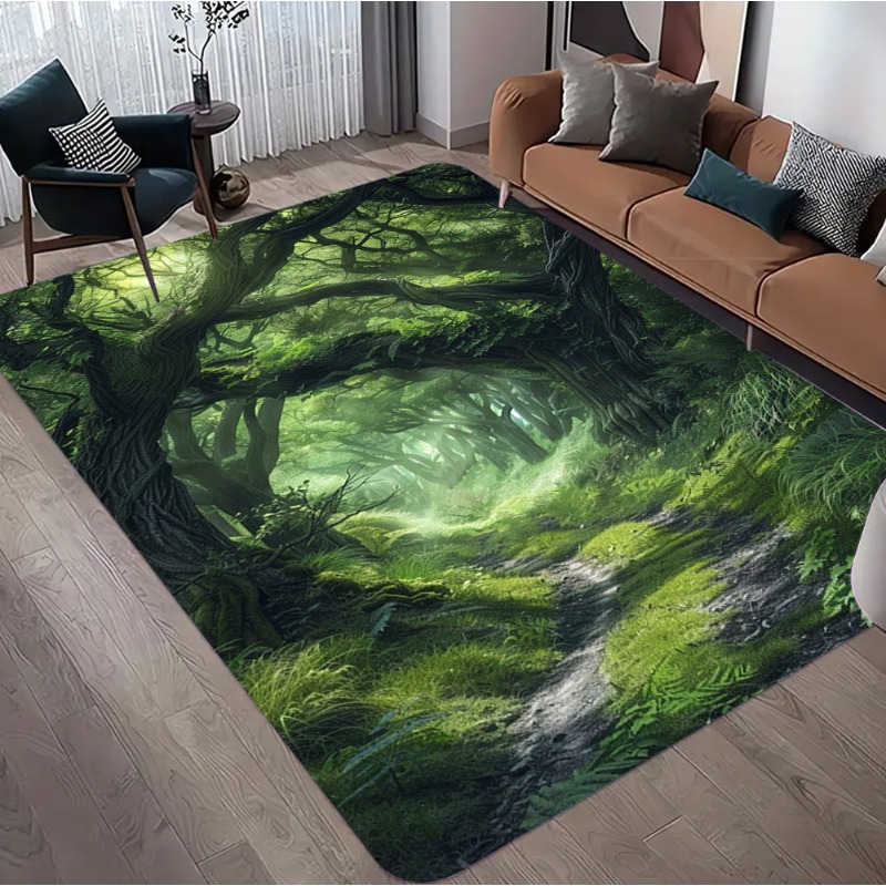 3D Optical Illusion Forest Pri - огляд і ціна Commercial Road Printing