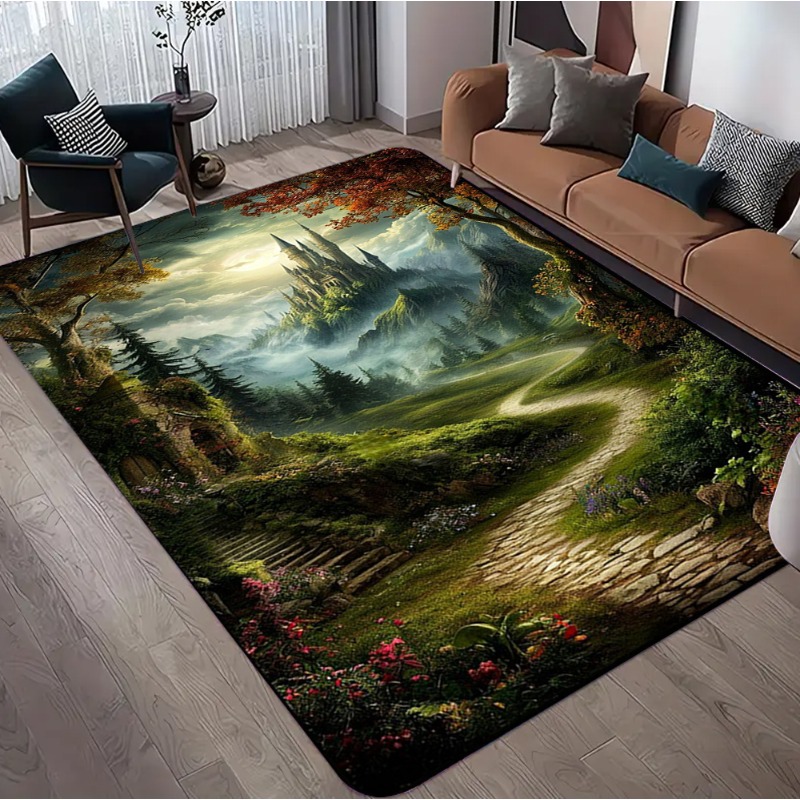 3D Optical Illusion Forest Pri - огляд і ціна Commercial Road Printing