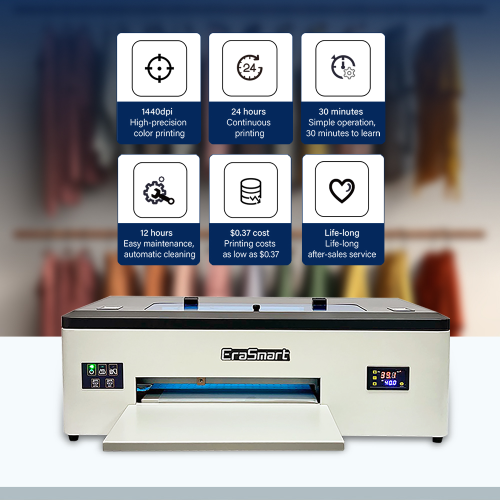EraSmart 1390 Print Head Inkje - огляд і ціна Commercial Printing Machine For Clothes
