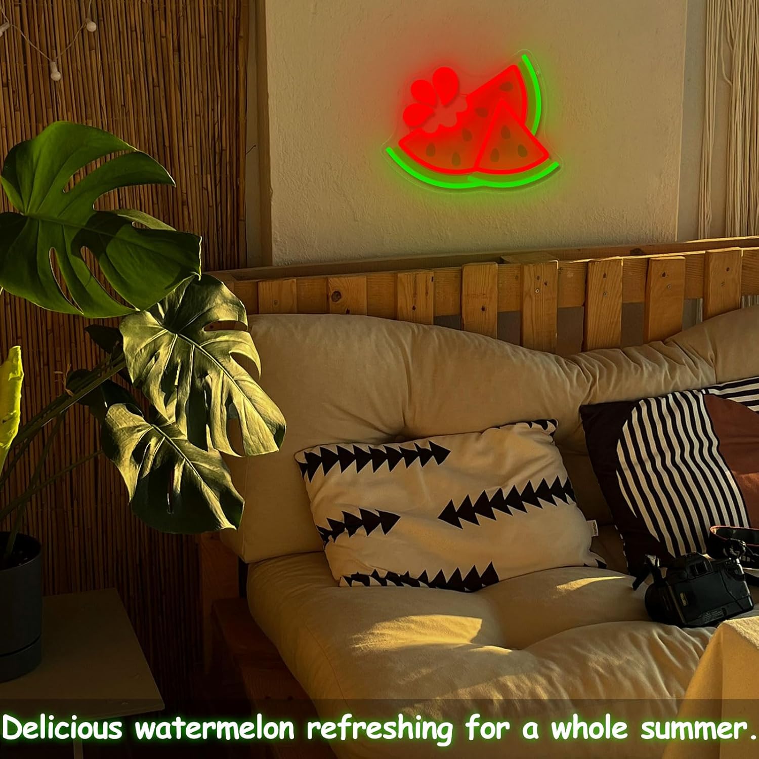 Watermelon Neon Sign UV Print  - огляд і ціна Commercial Printing Shop