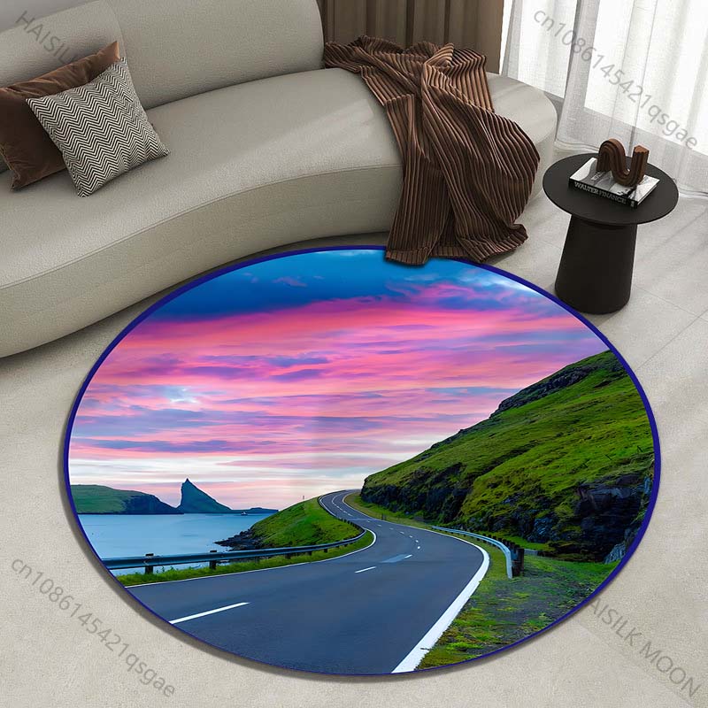 Scenic coastal road with vibra - огляд і ціна Commercial Road Printing