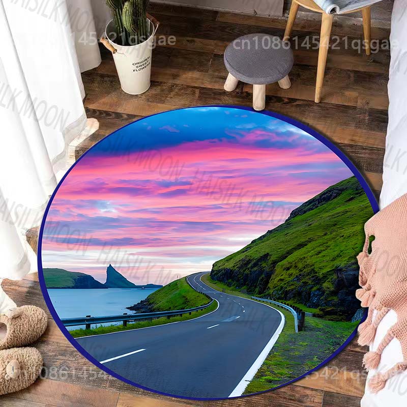 Scenic coastal road with vibra - огляд і ціна Commercial Road Printing