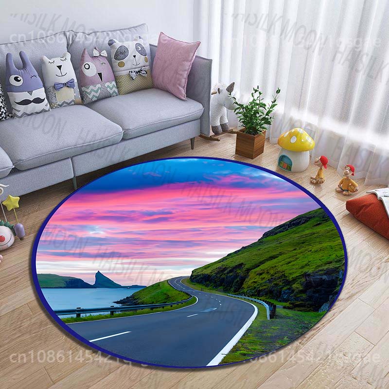 Scenic coastal road with vibra - огляд і ціна Commercial Road Printing